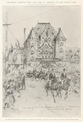 The Royal Colonial Tour, the Duke of Cornwall on the Pacific Coast